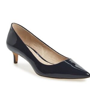 Louise et Cie Blue Patent Leather Heels